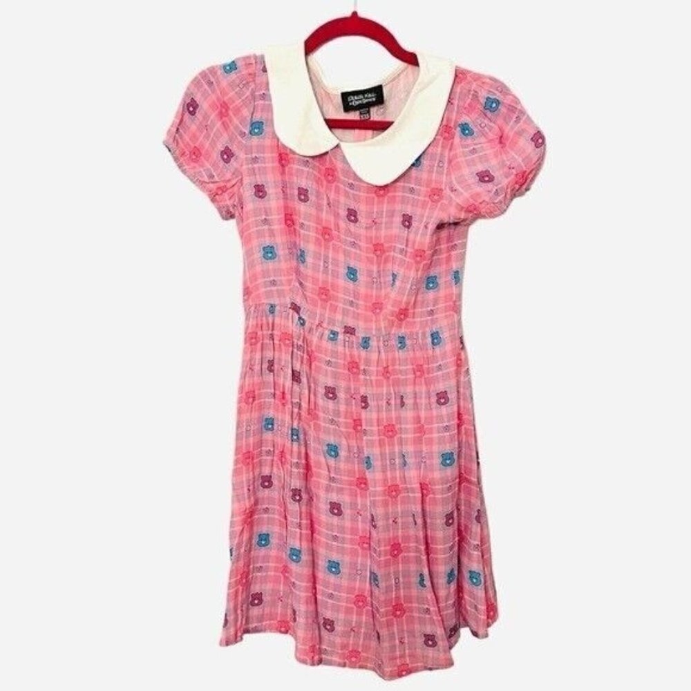 Dolls Kill x Care Bears Baby Doll Dress Pink size XXS